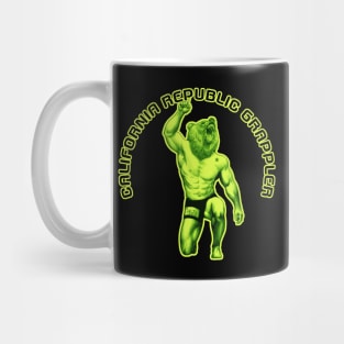 California bear - jiu jitsu , grappling nation Mug